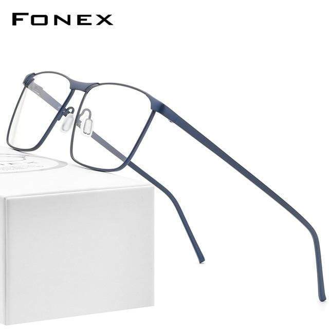 Planet Gates Pure Titanium Glasses Frame Men 2020 Prescription Eye Glasses for Men Square Eyeglasses Myopia Optical Frame Eyewear 8526