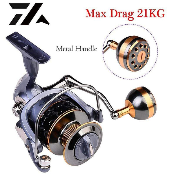 Planet Gates Max Drag 21KG Spool Fishing Reel Gear 5.2:1 Ratio High Speed Spinning Reel Casting Reel Carp For Saltwater