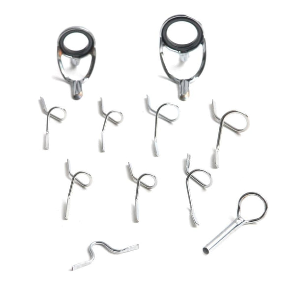 Planet Gates Maximumcatch 9ft 4wt to 10wt 11Pcs  Fly Rod Guides Set Titanium/Chrome Tip Hook Fly Fishing Accessory