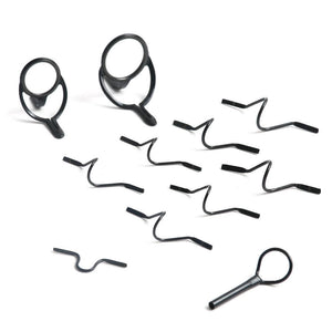 Planet Gates Maximumcatch 9ft 4wt to 10wt 11Pcs  Fly Rod Guides Set Titanium/Chrome Tip Hook Fly Fishing Accessory