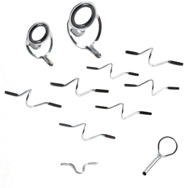Planet Gates Maximumcatch 9ft 4wt to 10wt 11Pcs  Fly Rod Guides Set Titanium/Chrome Tip Hook Fly Fishing Accessory