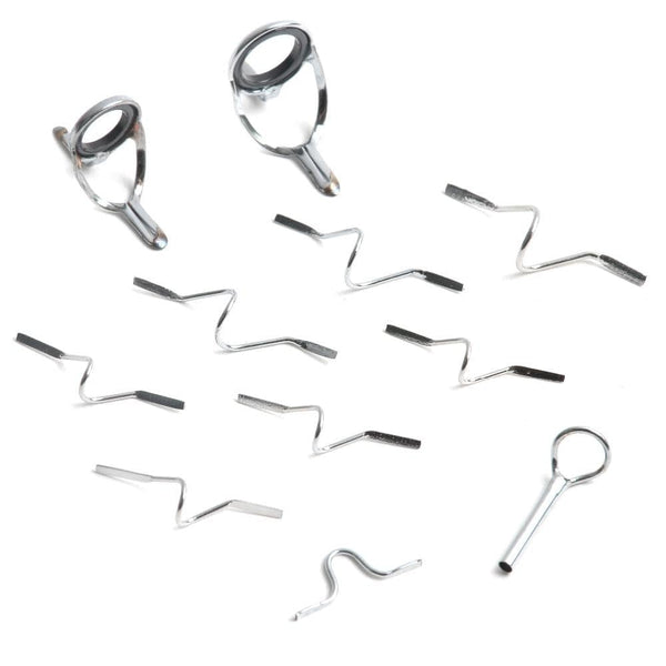 Planet Gates Maximumcatch 9ft 4wt to 10wt 11Pcs  Fly Rod Guides Set Titanium/Chrome Tip Hook Fly Fishing Accessory