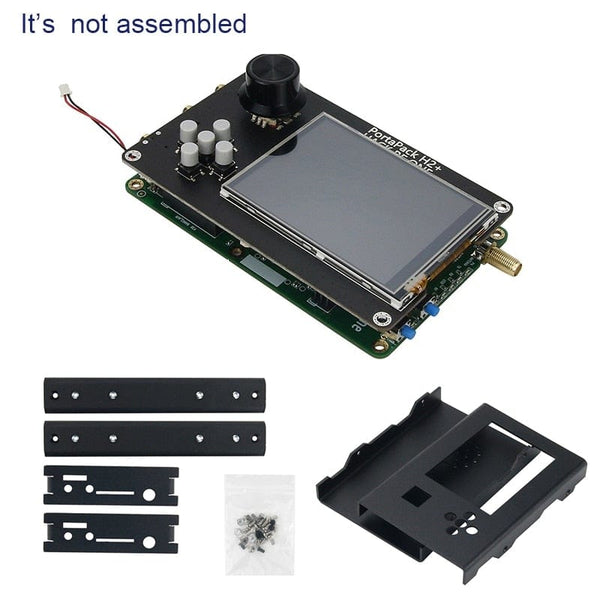 Planet Gates Mayhem Portapack H2 Hackrf One SDR Software Defined Radio 1MHz-6GHz Optional Metal Case Antennas kits DIY Fast Assemble
