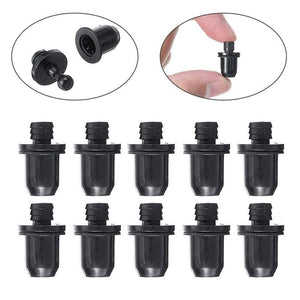 Planet Gates Mayitr 10 Pairs Speaker Grill Pegs Ball & Socket Fastener Plastic Screw Part Kit for Speaker Accessories