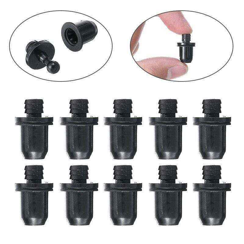 Planet Gates Mayitr 10 Pairs Speaker Grill Pegs Ball & Socket Fastener Plastic Screw Part Kit for Speaker Accessories