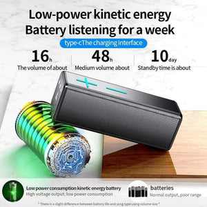 Planet Gates MC V13 Bluetooth Speaker Portable Wireless Speaker TWS Subwoofer Speaker Music Player Home Theater