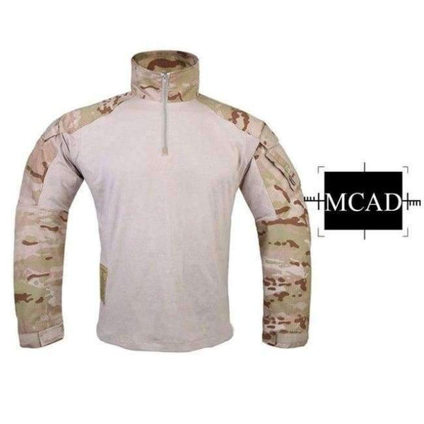 Planet Gates MCAD / L Multicam Combat Shirt Hunting Clothes G3 BDU Airsoft Tactical emerson Army Military Wargame Multicam Black Shirt