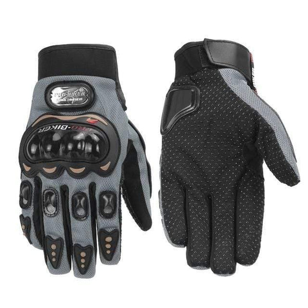 Planet Gates MCS-01C Gray / M Motorcycle Gloves Men Motocross Gloves Full Finger Riding Motorbike Moto Gloves Motocross Guantes Gloves M-XXL