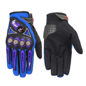 Planet Gates MCS-23 Blue / M Motorcycle Gloves Men Motocross Gloves Full Finger Riding Motorbike Moto Gloves Motocross Guantes Gloves M-XXL