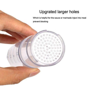 Planet Gates Meat Tenderizer Needle ABS+Stainless Steel Steak Meat Injector Marinade Flavor Syringe Kitchen Gadgets Meat Tools