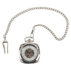 Planet Gates Mechanical Pocket Watch Men Women Antique Carving Creative Hand Wind Mechanical Watches