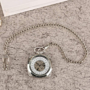 Planet Gates Mechanical Pocket Watch Men Women Antique Carving Creative Hand Wind Mechanical Watches