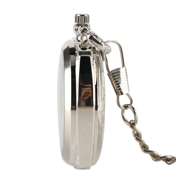 Planet Gates Mechanical Pocket Watch Men Women Antique Carving Creative Hand Wind Mechanical Watches