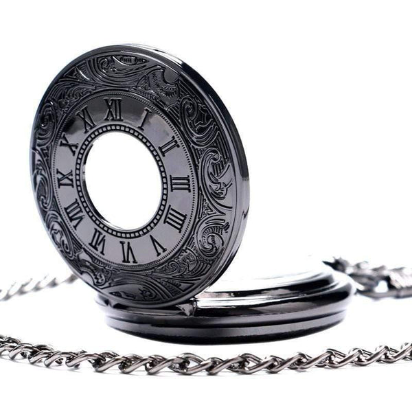 Planet Gates Mechanical Pocket Watch Steampunk Watches Pin Chain Men Women Pendant Clock Gift With Gift Bag