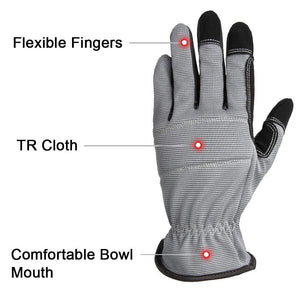 Planet Gates Mechanical  Running  Gloves Sports Outdoor Deerskin Leather Moto Racing Cycling Bike Gloves For Men Women