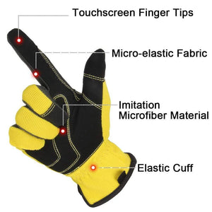 Planet Gates Mechanical  Running  Gloves Sports Outdoor Deerskin Leather Moto Racing Cycling Bike Gloves For Men Women