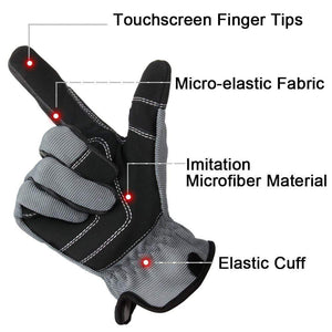 Planet Gates Mechanical  Running  Gloves Sports Outdoor Deerskin Leather Moto Racing Cycling Bike Gloves For Men Women