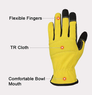 Planet Gates Mechanical  Running  Gloves Sports Outdoor Deerskin Leather Moto Racing Cycling Bike Gloves For Men Women