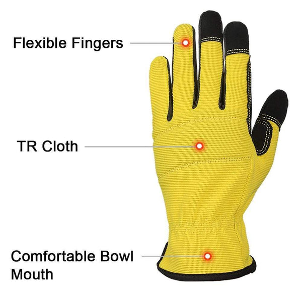 Planet Gates Mechanical  Running  Gloves Sports Outdoor Deerskin Leather Moto Racing Cycling Bike Gloves For Men Women