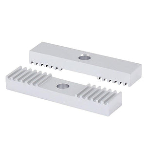 Planet Gates MEGA 1pc 2pcs GT2 3D Printer Timing Belt Fixing Piece Tooth Pitch 2mm Clamp 9*40mm Aluminum Alloy Block For 3D Printer CNC