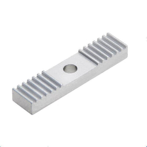 Planet Gates MEGA 1pc 2pcs GT2 3D Printer Timing Belt Fixing Piece Tooth Pitch 2mm Clamp 9*40mm Aluminum Alloy Block For 3D Printer CNC