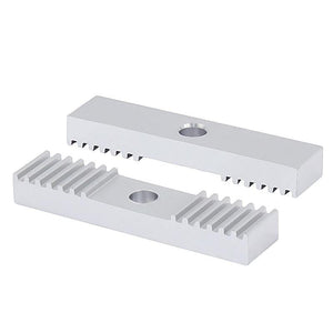 Planet Gates MEGA 1pc 2pcs GT2 3D Printer Timing Belt Fixing Piece Tooth Pitch 2mm Clamp 9*40mm Aluminum Alloy Block For 3D Printer CNC
