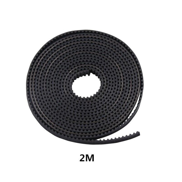 Planet Gates MEGA 5M 2M GT2 Timing Belt 6mm Black Synchronous 2GT Opened End Belt 3D Printer Parts For Kingroon KP3S Creality Ender3