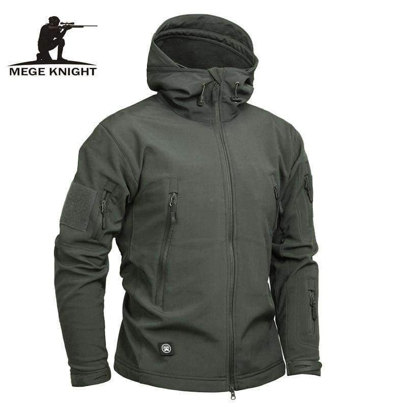 Planet Gates Mege Brand Clothing Men Military Jacket US Army Tactical Sharkskin Softshell Autumn Winter Outerwear Camouflage Jacket and Coat