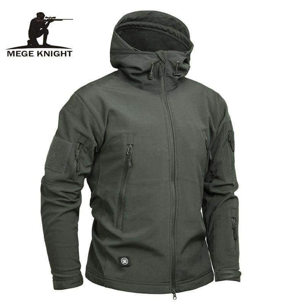 Planet Gates Mege Brand Clothing Men Military Jacket US Army Tactical Sharkskin Softshell Autumn Winter Outerwear Camouflage Jacket and Coat