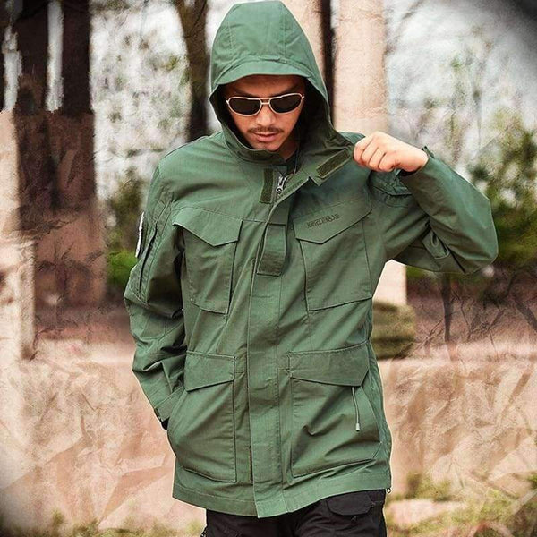 Planet Gates Mege Brand M65 Military Camouflage Male clothing US Army Tactical Men's Windbreaker Hoodie Field Jacket Outwear casaco masculino