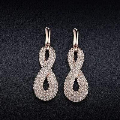 Planet Gates MEH904 Bridal Drop Earrings for Women Girls Fashion Engagement Wedding Jewelry Summer Dangle Earrings EH983