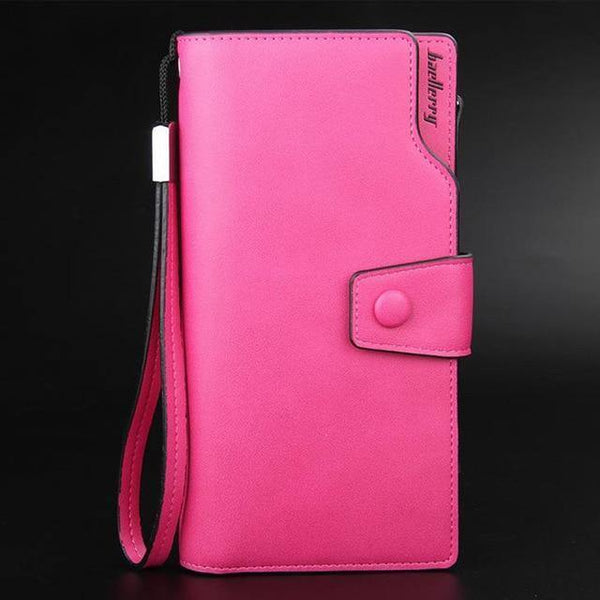 Planet Gates Mei red / China Women's Wallet Lady Zipper Hasp women's purse Purse Long Style Closure Huge Capacity Fashion Handbag Money Bag More Card Slots