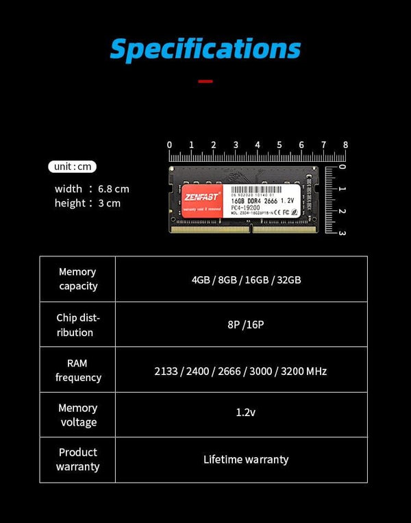 Planet Gates Memoria Ram DDR4 8GB 4GB 16GB 2133 2400 2666MHz Sodimm Notebook High Performance Laptop Memory For Intel and AMD