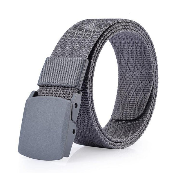 Men and Women Canvas Nylon Belt Fashion Automatic Buckle Belts Women Outdoor Tactical Belt Military Male Strap Waist Belts