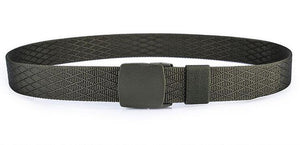 Men and Women Canvas Nylon Belt Fashion Automatic Buckle Belts Women Outdoor Tactical Belt Military Male Strap Waist Belts