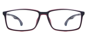 Planet Gates Men and Women Lightweight TR90 Spectacles Rectangular Sport Eyewear Frame With Anti Slip Holder For Multifocal Myopia Lenses