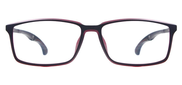 Planet Gates Men and Women Lightweight TR90 Spectacles Rectangular Sport Eyewear Frame With Anti Slip Holder For Multifocal Myopia Lenses