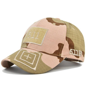 Planet Gates Men And Women Personality 511 Baseball Cap Army Green Camouflage Outdoor Tactical Jungle Hat 5.11 Magic Sticker Military Cap