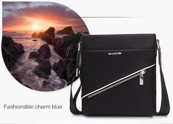 Planet Gates Men Bag Fashion Mens Small Shoulder Bags High Quality Oxford Casual Flap Messenger Bag Business Men's Travel Bags