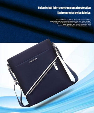 Planet Gates Men Bag Fashion Mens Small Shoulder Bags High Quality Oxford Casual Flap Messenger Bag Business Men's Travel Bags