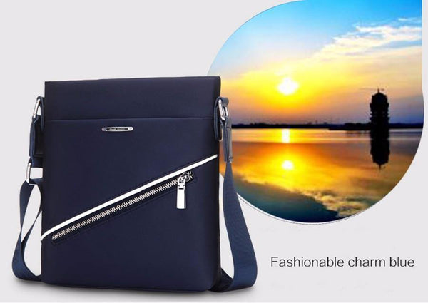 Planet Gates Men Bag Fashion Mens Small Shoulder Bags High Quality Oxford Casual Flap Messenger Bag Business Men's Travel Bags