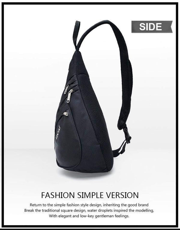 Planet Gates Men Bag Men Shoulder Sling Bag pack USB Waterproof Messenger Crossbody Bag Black Travel women chest bag for ipad T509