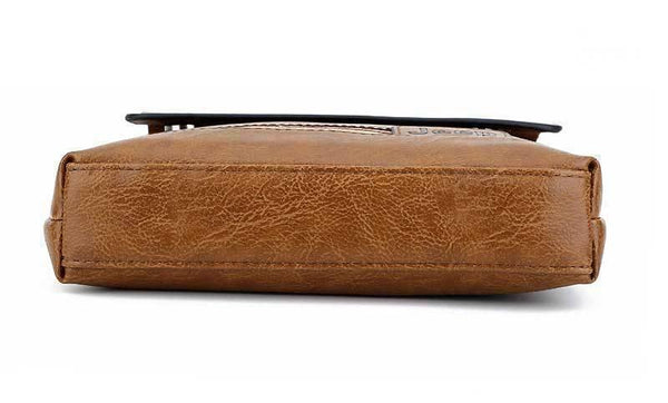 Planet Gates Men Bag Pu Leather Shoulder Bags Business Crossbody Casual Bag Famous Brand Sacoche Homme Bolsa Masculina Briefcase for Men