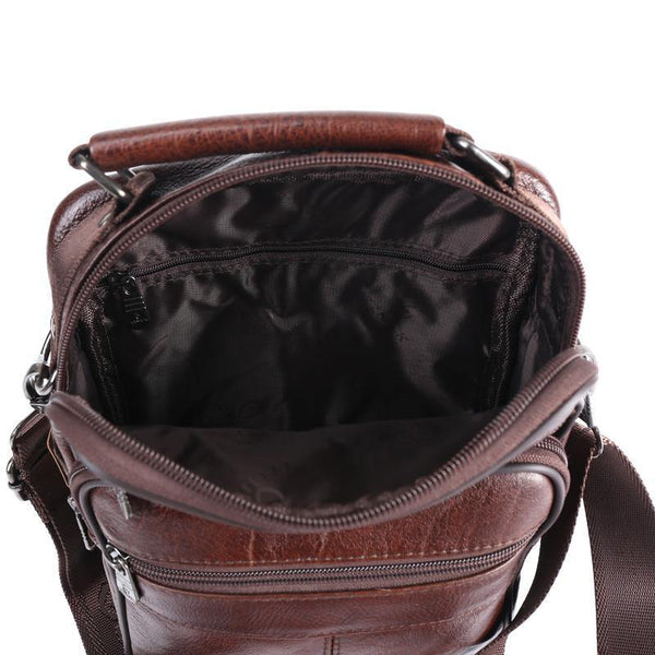 Planet Gates Men Bags Ipad Handbags Sheepskin Leather Male Messenger Purse Man Crossbody Shoulder Bag Men's Travel Bags  8101