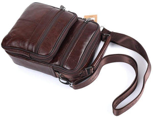 Planet Gates Men Bags Ipad Handbags Sheepskin Leather Male Messenger Purse Man Crossbody Shoulder Bag Men's Travel Bags  8101