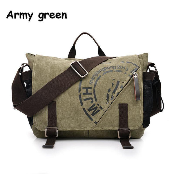 Planet Gates Men Bags Korean Multi-functional Man Bag Business Men Canvas Shoulder Bag Fashion Leisure Messenger Bag