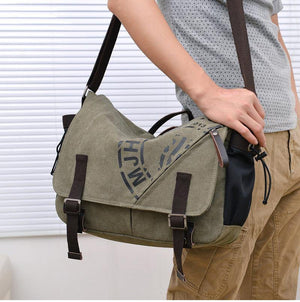 Planet Gates Men Bags Korean Multi-functional Man Bag Business Men Canvas Shoulder Bag Fashion Leisure Messenger Bag