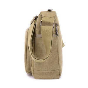 Planet Gates Men Bags Vintage Canvas Messenger Bags  Designer Brand Men's Fashion Crossbody Shoulder Bag Male Casual Travel Bag S951