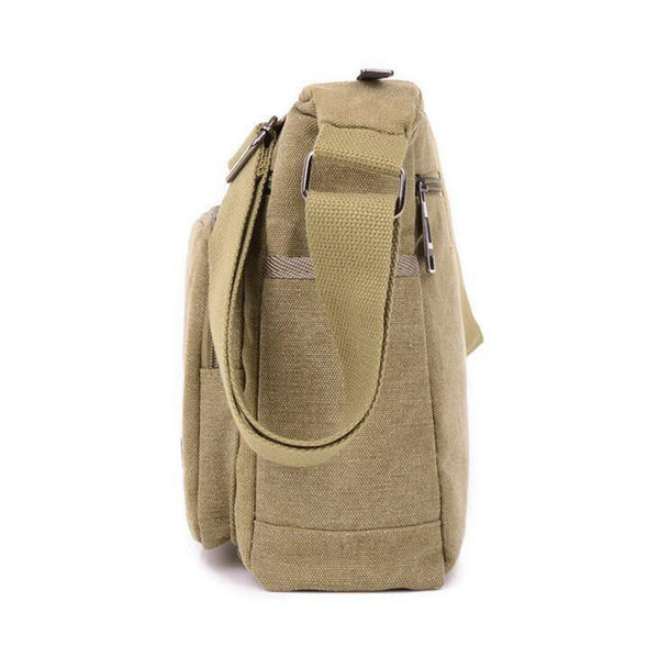 Planet Gates Men Bags Vintage Canvas Messenger Bags  Designer Brand Men's Fashion Crossbody Shoulder Bag Male Casual Travel Bag S951