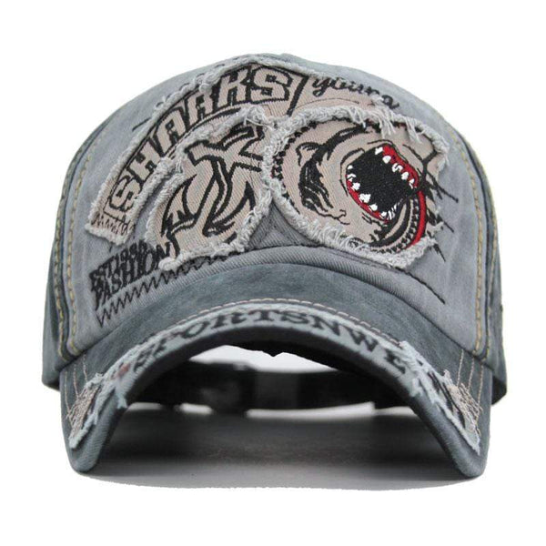 Planet Gates Men Baseball Cap For Women Snapback Hat Shark Embroidery Bone Caps Gorras Casual Casquette Men Baseball Hats Dad Caps